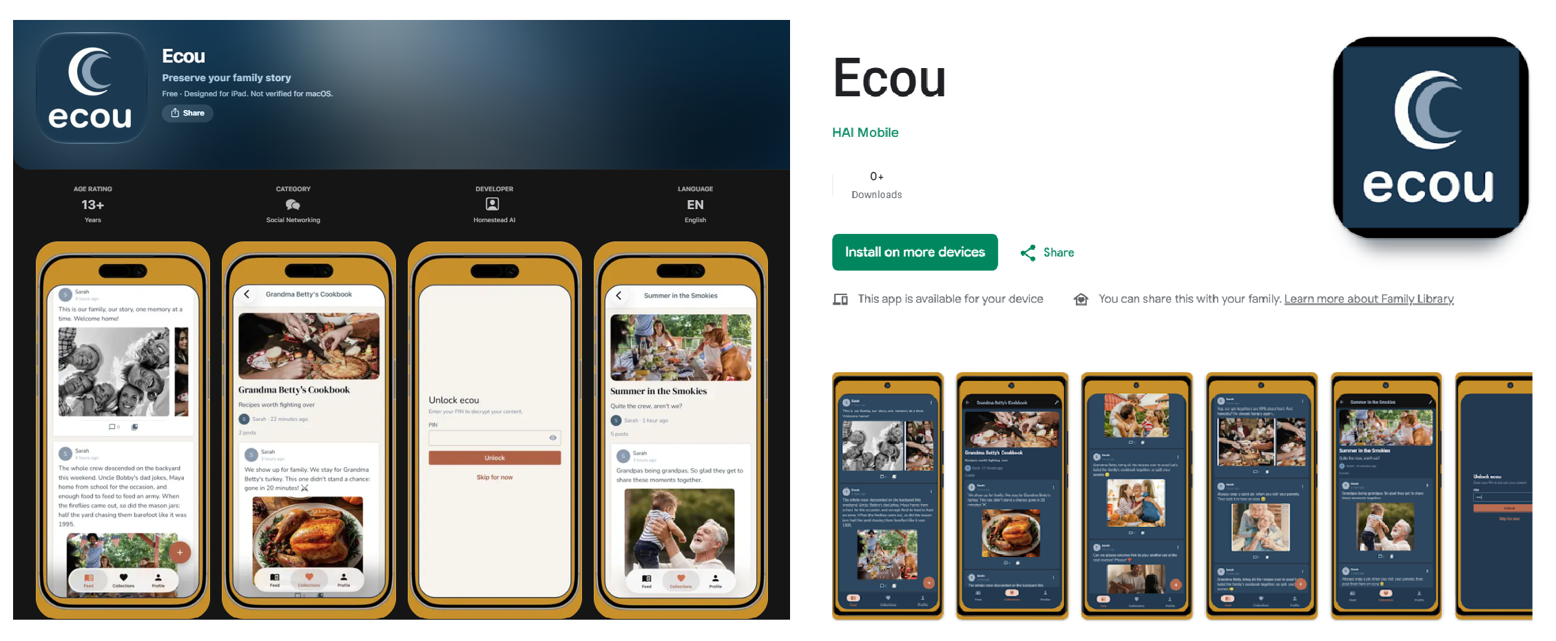 ecou — live now